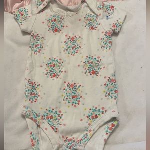 Floral onesie